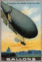Luftschiffballon der italienischen Armee