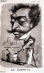 Alexandre Dumas Fils und seine „literarische Apotheke“ - in „Le Géant“ vom 02.08.1868
