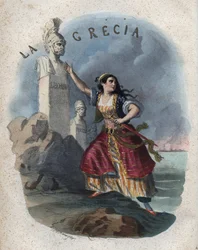 Allegorie von Griechenland