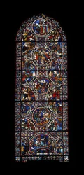 Ambulatoriumfenster (Buntglas)