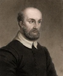 Andrea Palladio (1508-1580) - Stich - 19. Jahrhundert