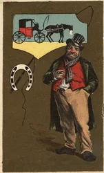 Anonyme Chromolithographie, späte 19. Jahrhundert.