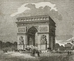 Triumphbogen, Paris, Frankreich