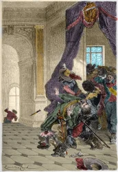 Die Ermordung des Herzogs von Buckingham - George Villiers