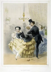 Ball: Valentino, um 1860