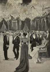 Ball im Karyatiden-Saal, Palazzo Reale, 12. Mai