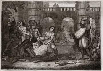 Bibel von Royaumont, Altes Testament: Jeremia der Prophet. Illustration von 1811