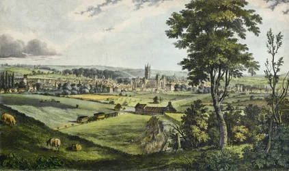 Canterbury von der Eisenbahn