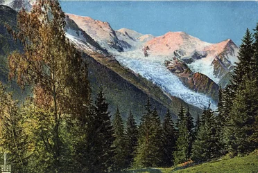 Chamonix, Haute-Savoie, Rhone-Alpes, Frankreich. Um 1930.