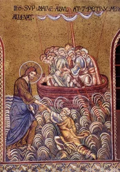 Christus geht auf dem Wasser