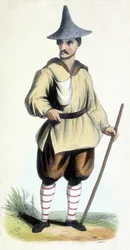 Koreaner Ende des 19. Jahrhunderts