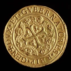 Währung: vier ECU Gold. 1652 Collezione numismatica Banca Carige