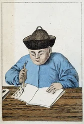 Alltag der Chinesen: ein chinesischer Schriftsteller. 19. Jahrhundert