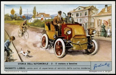 Daimler im Jahr 1897: 4 Zylinder, 4 Takt, 20 PS