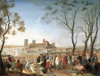 Dezember 1733, Kapitulation von Mailand an Charles Emmanuel III. von Savoyen (Gemälde)