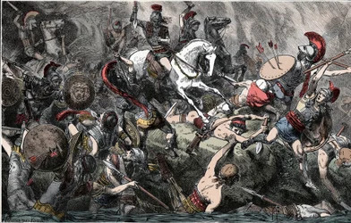 Zerstörung der athenischen Armee in Sizilien - Peloponnesischer Krieg (431-404 v. Chr.), Sizilienexpedition (415-413 v. Chr.): Zerstörung der athenischen Armee - 1882