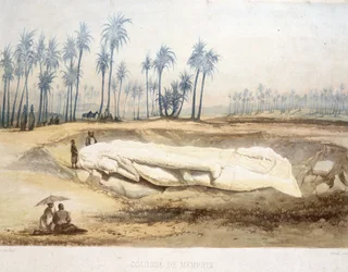 Entdeckung des Kolosses von Memphis, Altes Ägypten