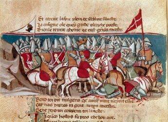 Einzug nach Spanien (Miniatur)