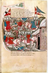 Einzug nach Spanien (Miniatur)