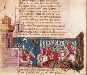 Einzug in Spanien (Miniatur)