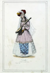 Favoritin des Großmoguls - in „Album des voyages“