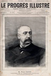 Félix Faure, Präsident der Französischen Republik