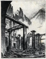 Brand des Italienischen Theaters in Paris 1838