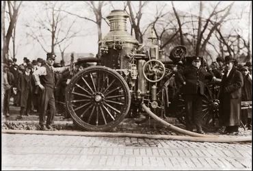 Feuerwehrpumpe der New Yorker Feuerwehr 1909