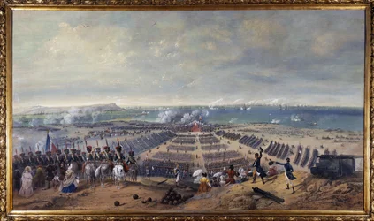 Große Parade im Militärlager von Boulogne