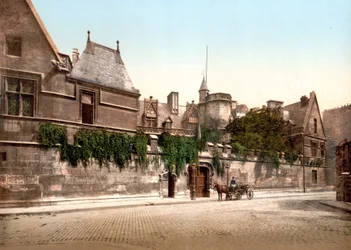 Hotel de Cluny Paris - Fotochrom, ca. 1900