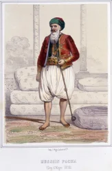 Hussein Pascha, Dey von Algier von 1818 bis 1830, als die Franzosen Algier einnahmen.