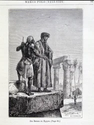 Ibn Battuta (1307-1377) in Ägypten - in „Entdeckung der Erde“ von Jules Verne
