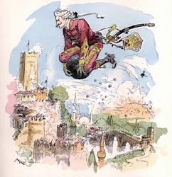 Illustration von Albert Robida in 