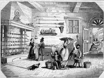 In einer Aal-Fabrik in Comacchio, Italien