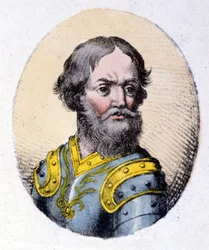 Iwan III. Wassiljewitsch der Große (1440-1505). Großfürst von Moskau und ganz Russland (1462-1505). Gravur aus dem frühen 19. Jahrhundert