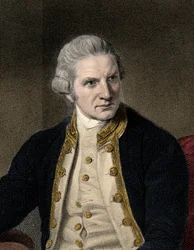 James Cook 1728-1779 - Gravur - 19. Jahrhundert