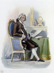 Jean Baptiste Louis Gresset (1709-1777) in Ed. Mennechet, „Le Plutarque français“