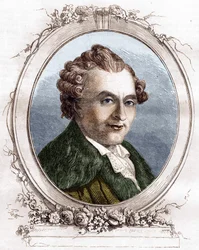 Jean Michel Sedaine. Französischer Dramatiker (1719-1797).