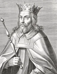 König Duarte I. von Portugal. Edward I. Porträt.