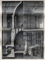 Die Herstellung von Vasen in der Manufaktur von Sevres - Gravur in „La Science francaise“