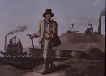 Arbeiter, frühe industrielle Revolution, frühes 19. Jahrhundert
