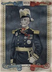 General Francois Oscar de Negrier 1839-1913 - Gravur in „Le-Pelerin“ von 1899