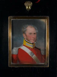 Oberstleutnant Mathew Frederick Steele, 77. Regiment