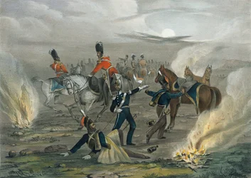 Leben im Lager vor Sewastopol. Nr. 4 Der Mitternachtsalarm, ca. 1854