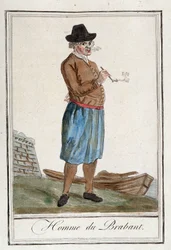 Mann aus Brabant (Belgien)