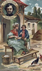 Margot, komische Oper von 1857 von Antoine Louis Clapisson (1808-1866). Chromo aus dem späten 19. Jahrhundert