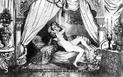 Marinette - in „Histoire de ma vie“ von Casanova. Brüssel 1872.