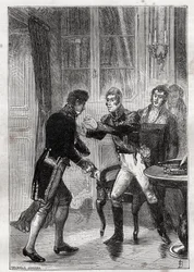 Treffen zwischen Charles Lemercier de Longpré (1778-1854), Baron d