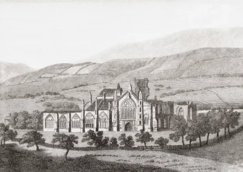 Melrose Abbey, St. Mary