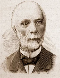 Mitglieder der Académie Française im Jahr 1895: Porträt von Louis Charles de Saulces de Freycinet